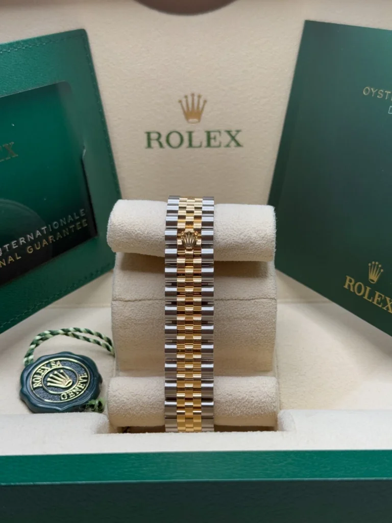 RLX Datejust m278343-0001/0002 White Dial Yellow Rolesor Oyster Watch