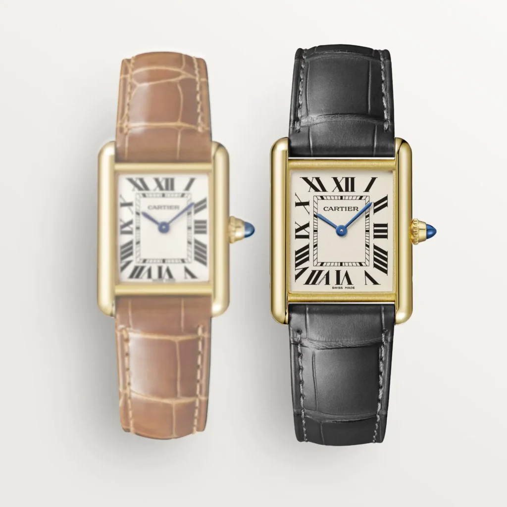 Tank Louis Cartier Watch Large Model Yellow Gold WGTA0067 - United Luxury