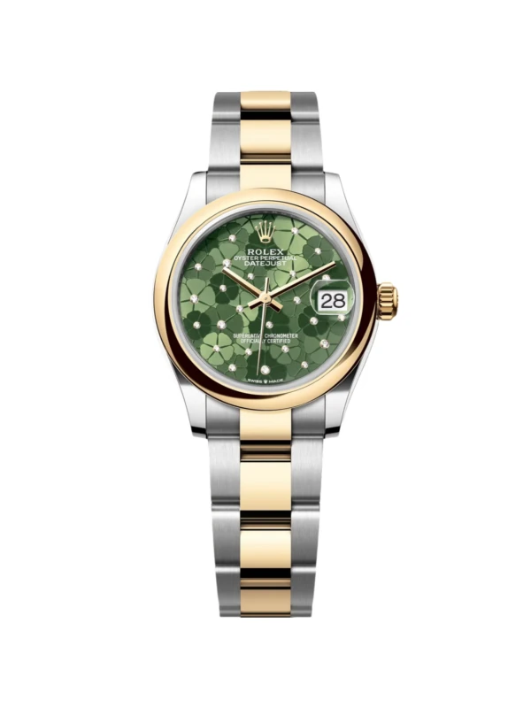 RLX Datejust m278243-0031/0032 31mm Green Dial watch