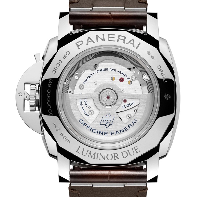 【7A Quality】Panerai Luminor Due Green Platinumtech™ 42mm