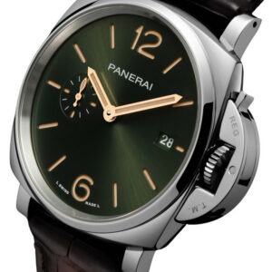 【7A Quality】Panerai Luminor Due Green Platinumtech™ 42mm