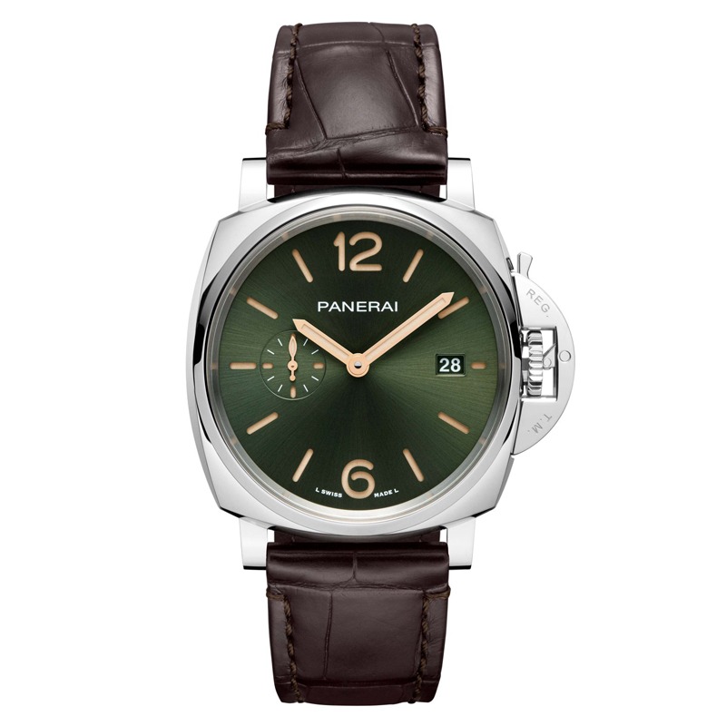 【7A Quality】Panerai Luminor Due Green Platinumtech™ 42mm